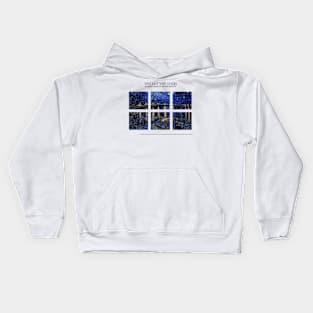 Starry Night Over the Rhône Kids Hoodie